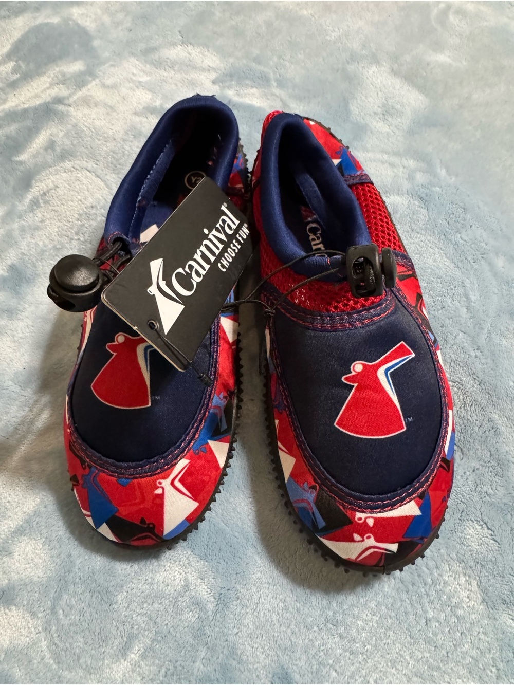 Kids' Red & Navy Water Shoes